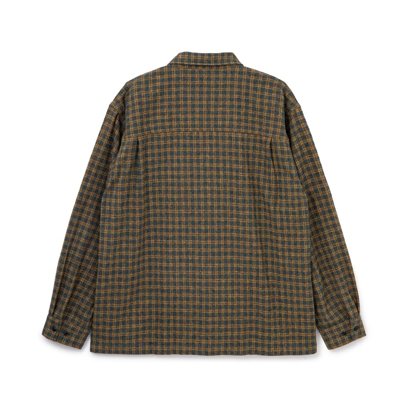 BoTT / ZIP UP FLANNEL SHIRT / GREEN | Sophomore BoTT / ZIP UP FLANNEL SHIRT / GREEN | Sophomore