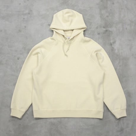 tone / HEAVY WEIGHT HOODED SWEAT / CREAM