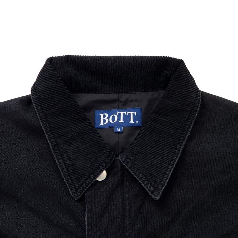 BoTT / CANVAS WORK JACKET / BLACK | Sophomore