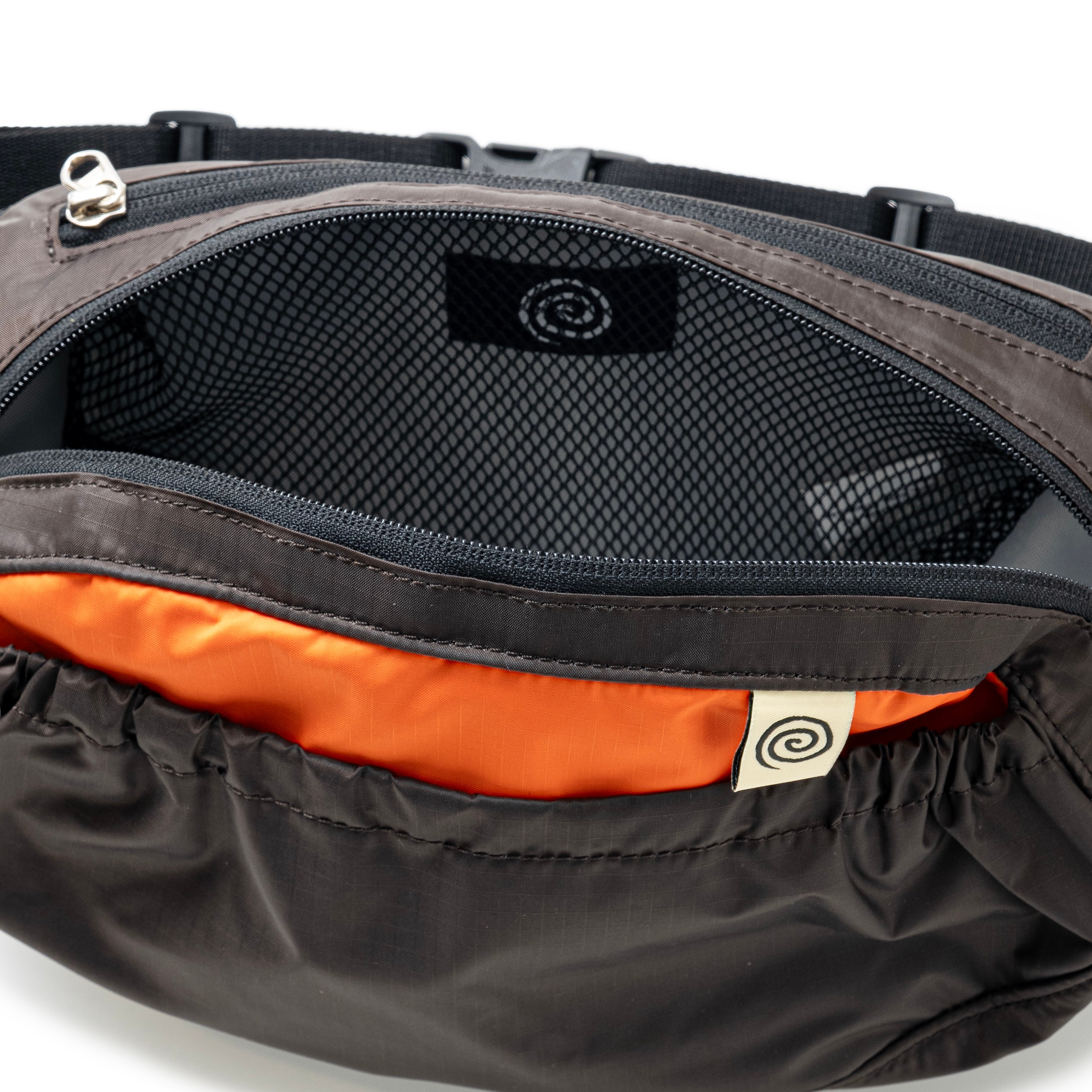 SOL soonerorlater / NYLON TWO-TONE WAIST BAG /