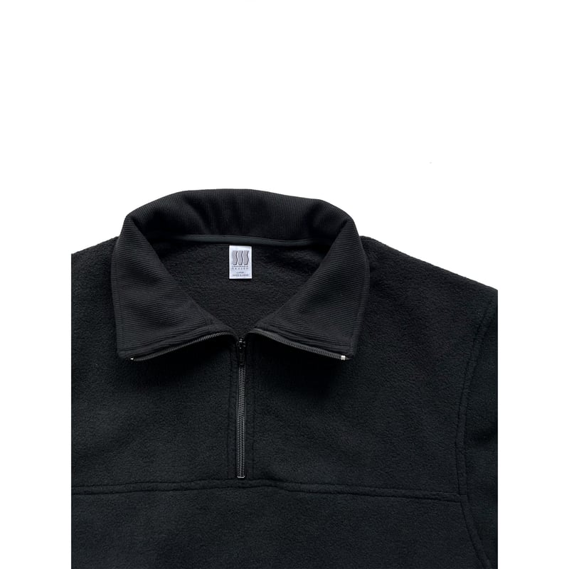 COMFORTABLE REASON / WARM UP FLEECE JACKET / BL