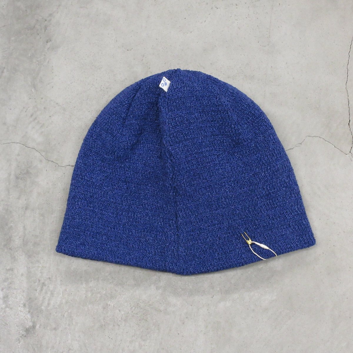 NOROLL / TWO FACE WASHI BEANIE / BLUE | Sophomore