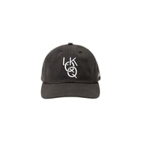 LQQK STUDIO / Q RING HAT / WASHED BLACK