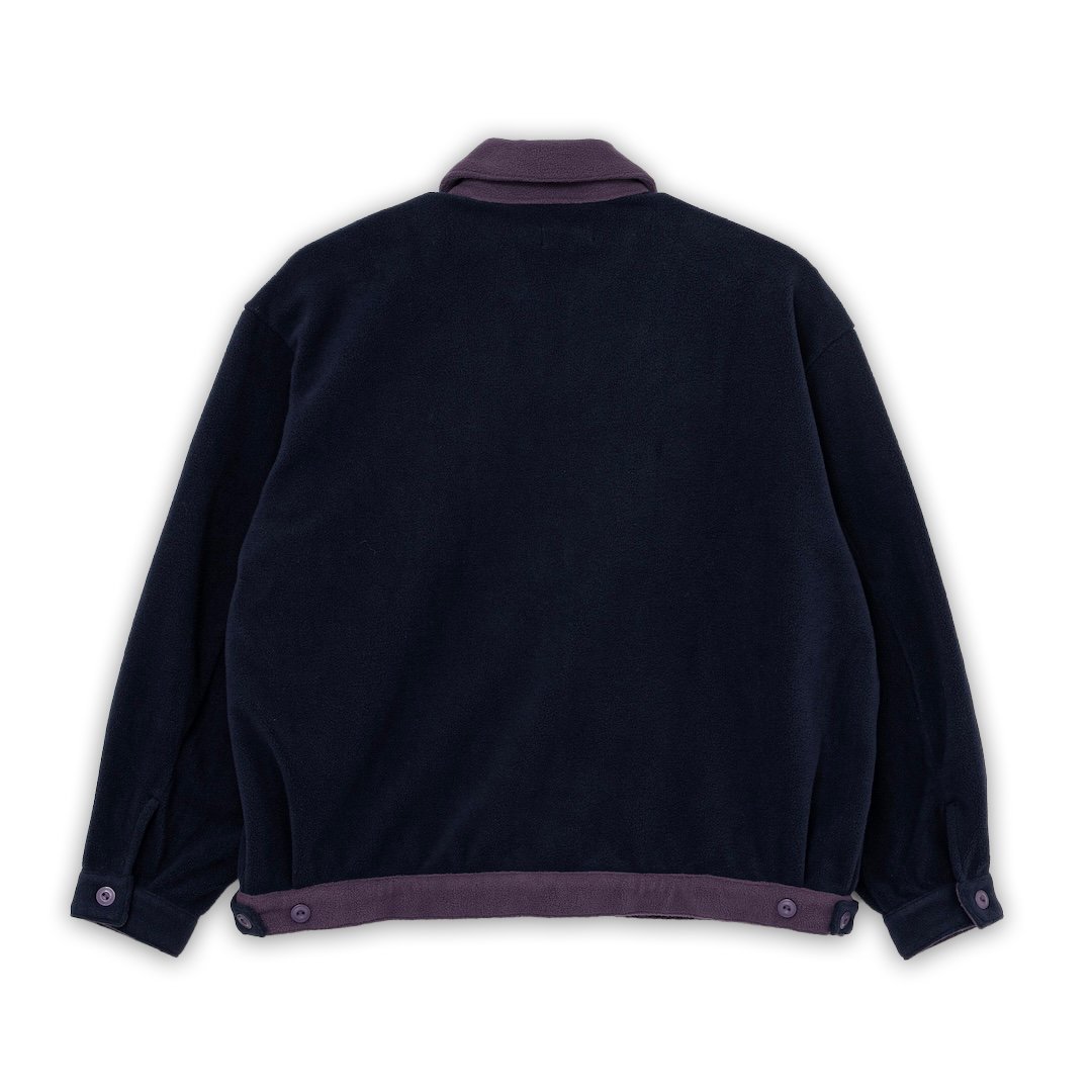ジャケット・アウター sol soonerorlater SOL soonerorlater / FLEECE WORK JACKET / NAVY |