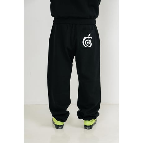 SOL soonerorlater / APPLE SWEAT PANTS / BLACK