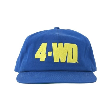 4WD  (4 WORTH DOING) / 4-WD 5 PANEL HAT / ROYAL BLUE