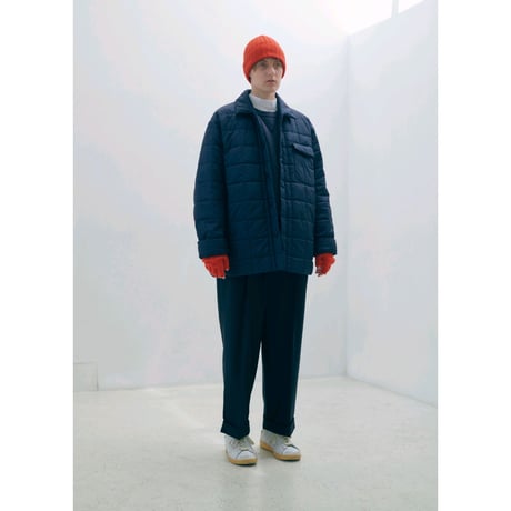 tone / WOOL FINGERLESS GLOVES / VIVID ORANGE