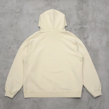 tone / HEAVY WEIGHT HOODED SWEAT / CREAM
