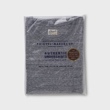 PHIGVEL MAKERS & Co. / POCKET TEE / TOP GRAY