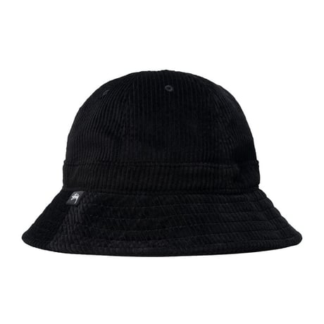 STUSSY / CORDUROY BELL CAP / BLACK