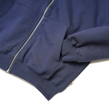 TRIBE WEAR / BASIC ZIP UP HOODIE / NAVY