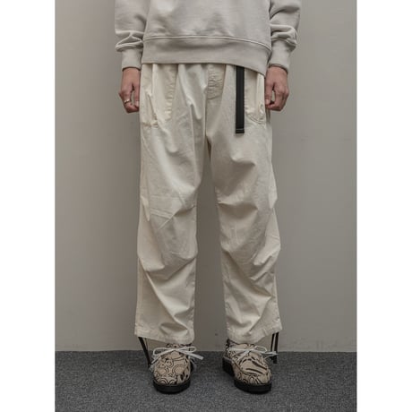 BAL / WIDE MOUNTAIN PANT / OFF WHITE