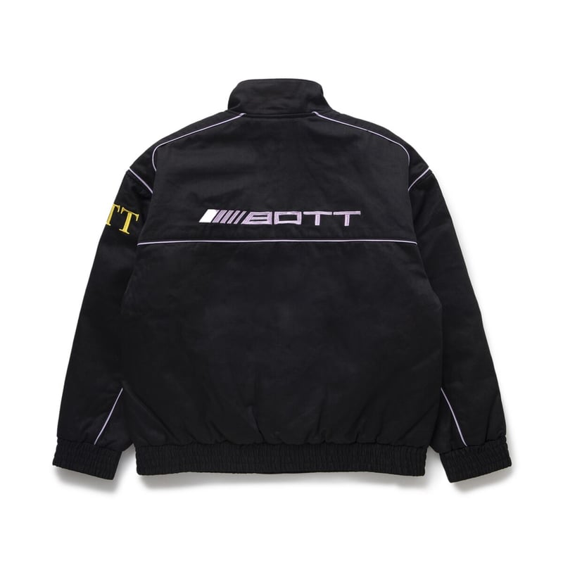 BoTT / COTTON RACING JACKET / BLACK | Sophomore