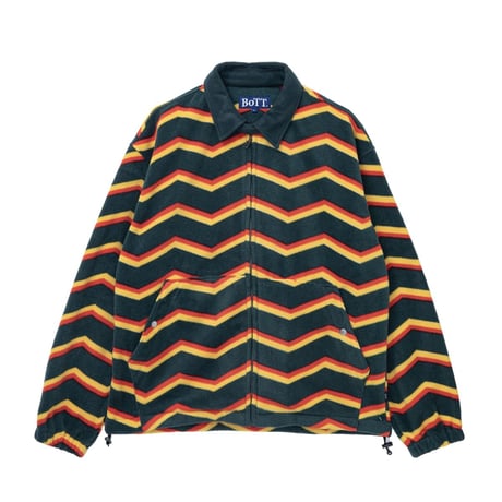BoTT / FLEECE BOMBER JACKET / GREEN