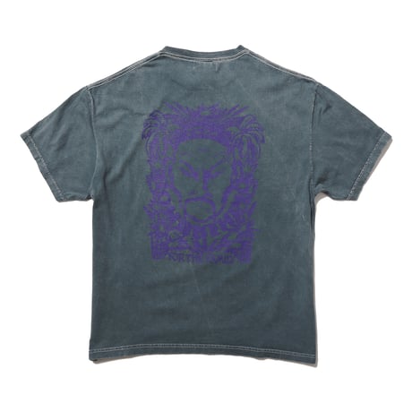 HOMBRE NINO / OVERDYE S/S PRINT TEE / BLUE