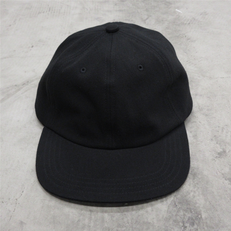 tone / BASIC 6 PANEL CAP / BLACK | Sophomore