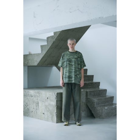 COMFORTABLE REASON / FADE STRAIGHT DENIM / ACID BROWN