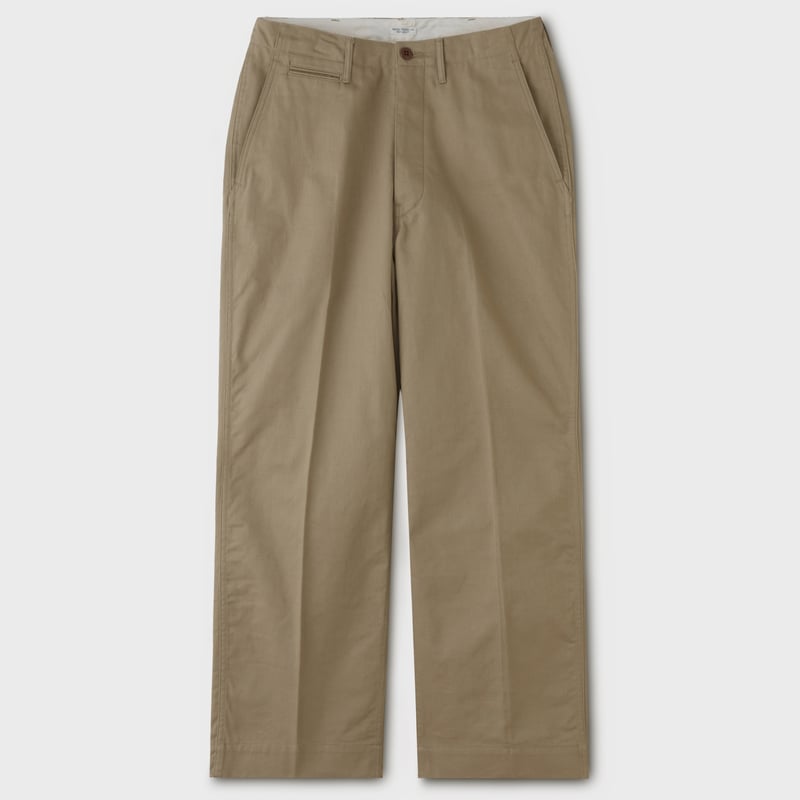 PHIGVEL MAKERS & Co. / OFFICER TROUSERS (WIDE)