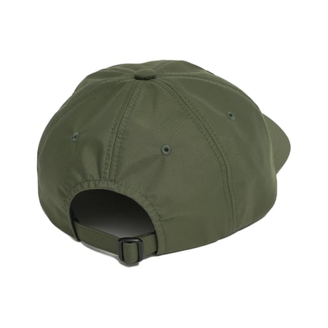 GARBAGE / PRE CURVE BRIM 6 PANEL CAP (4:33) / OLIVE (OLIVE EMB)