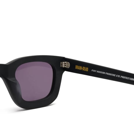 BRAIN DEAD / ELIA POST MODERN PRIMITIVE EYE PROTECTION / MATTE BLACK