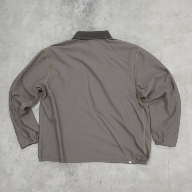 NOROLL / DRY WASHI L/S POLO / KUCHIBA | Sophomore