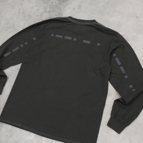 ZEPTEPI & Co. / LS TEE / MORSE REF. / BLACK
