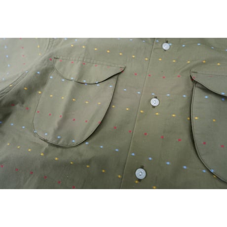 NOROLL / DOT S/S SHIRT / OLIVE