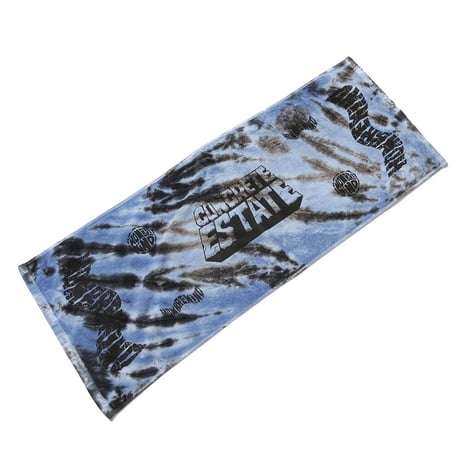 HOMBRE NINO / TIE DYE TOWEL / BLUE BLACK