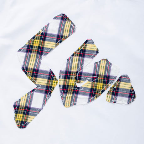 SPECIAL GUEST K.K. / SG FABRIC PASTE TEE / WHITE