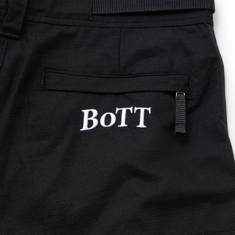 BoTT / RIPSTOP CONVERTIBLE PANT / BLACK