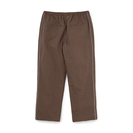 SOL soonerorlater / NYLON TRACK PANTS / BROWN