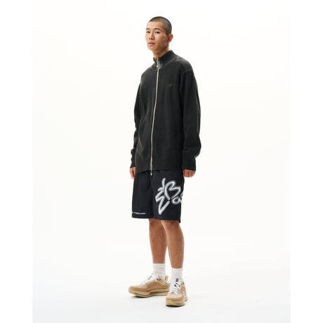 BoTT / ZIP-UP DRIVER'S KNIT / BLACK