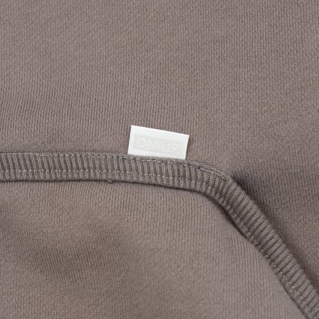 ON-AIR / HALF ZIP SWEAT CREW / GREY