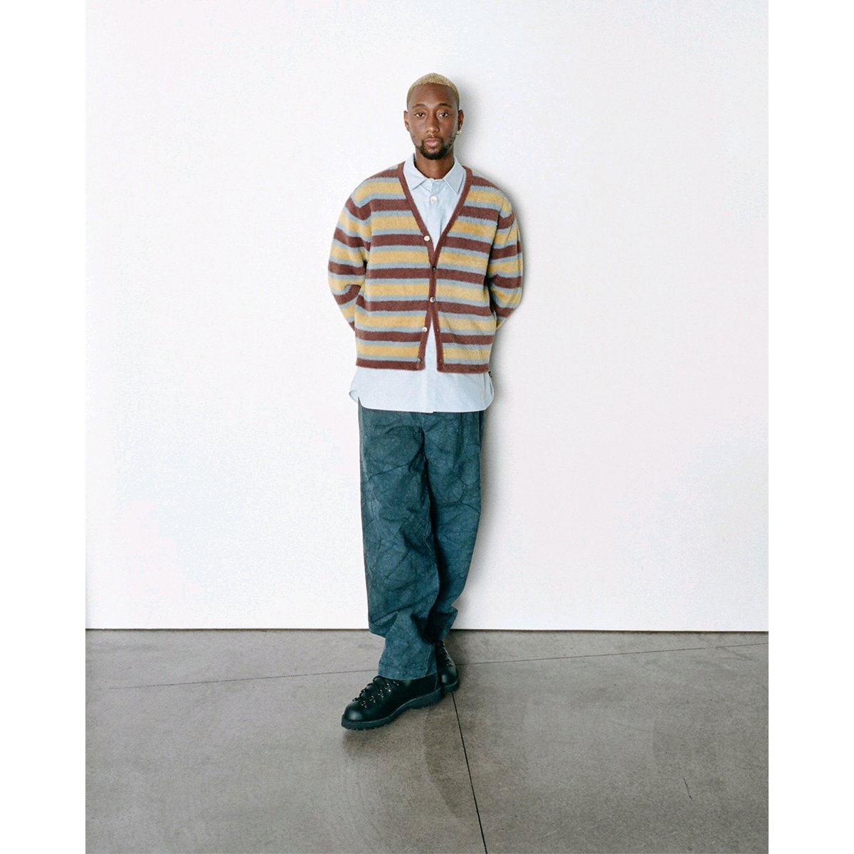 Stussy VOLUME PLEATED TROUSER ネイビーsize30 Volume Pleated Trouser – Premier