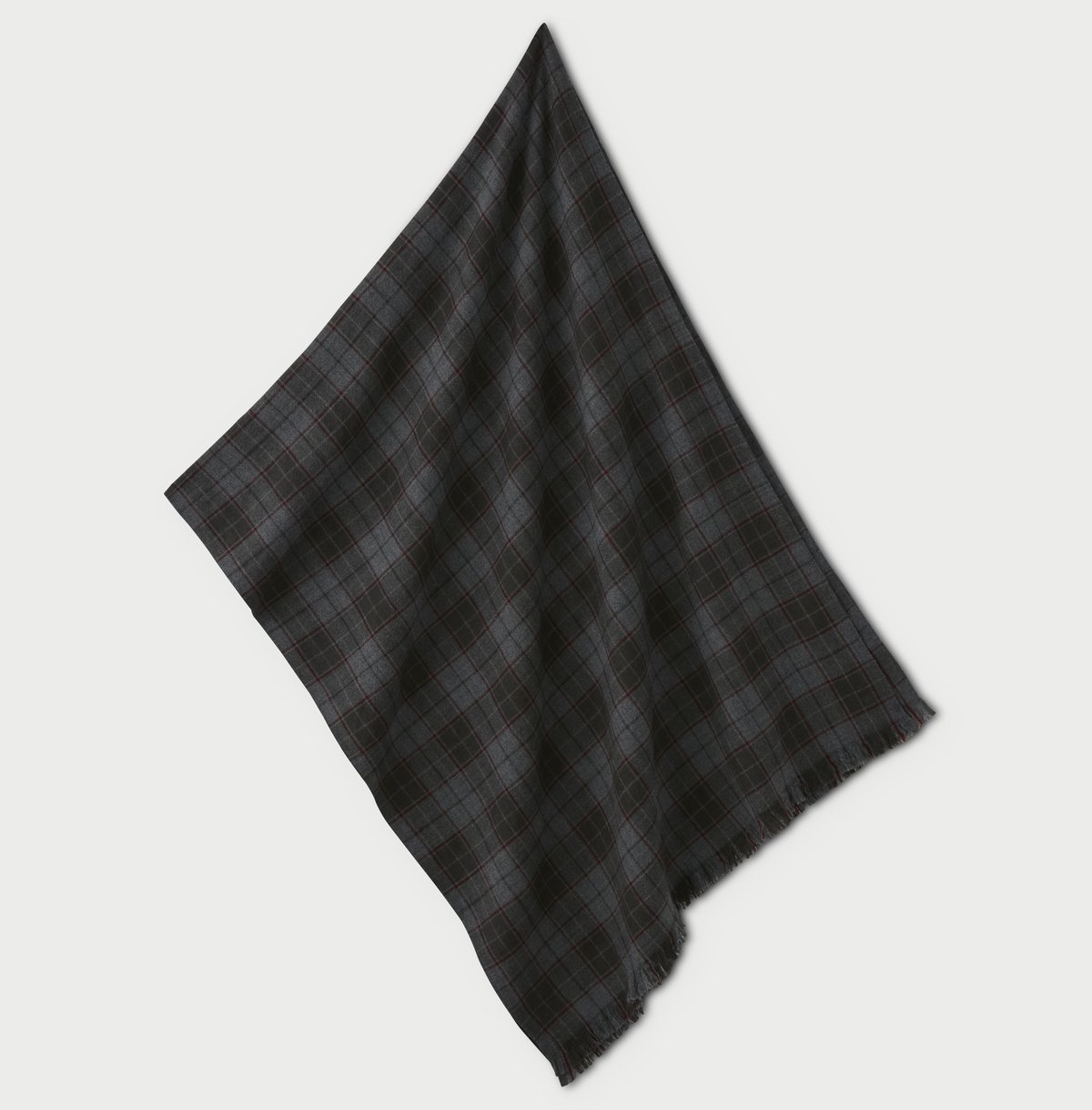 PHIGVEL CHECK STOLE フィグベル PHIGVEL MAKERS & Co. / CHECK STOLE / GRAY CHECK