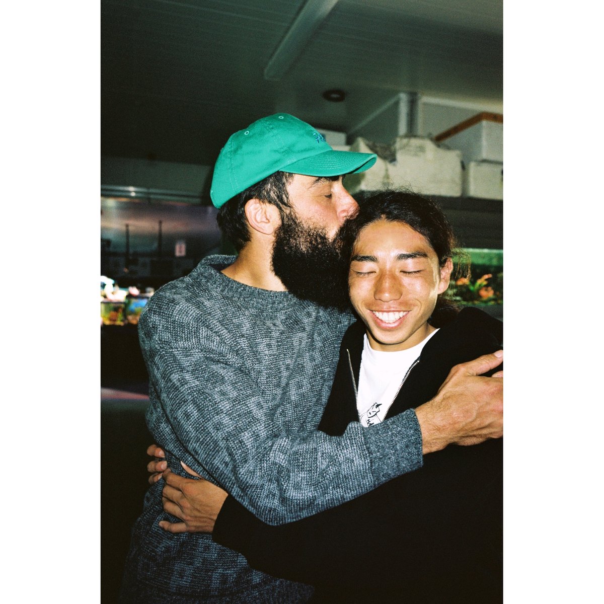 POLAR SKATE CO. / GEORGE SWEATER P PATTERN / GR