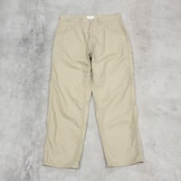 tone / MINMAL WORK PANTS / BEIGE
