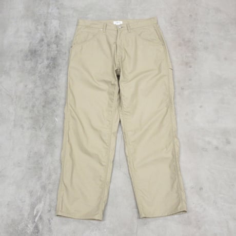 tone / MINMAL WORK PANTS / BEIGE