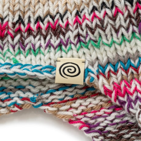 SOL soonerorlater / HAND-KNITTED FLIGHT CAP / MULTI