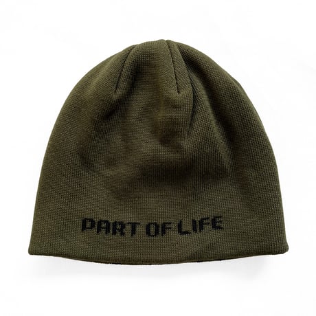 COMFORTABLE REASON / DANCING DNA BEANIE / OLIVE