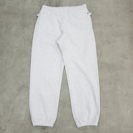 MALFUNCTION / ZIP SWEAT PANTS / ASH