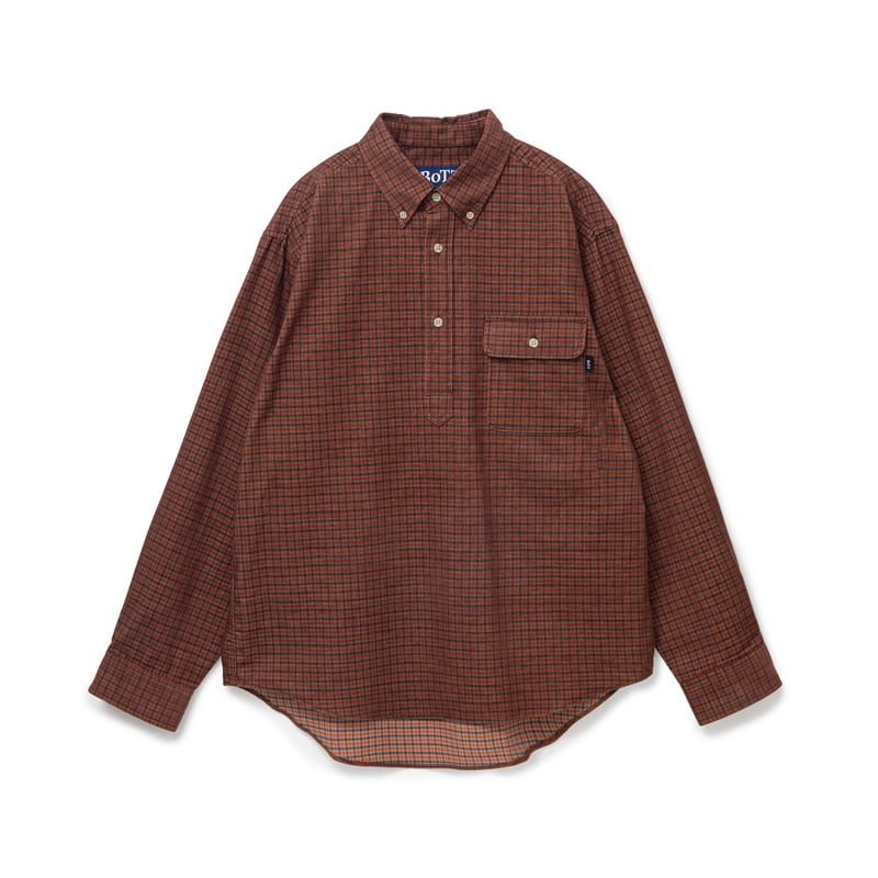 BoTT / PULLOVER CORDUROY SHIRT / BROWN | Sophomore