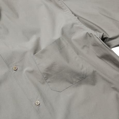 tone / COTTON BROAD BAND COLOR SHIRT / SAGE
