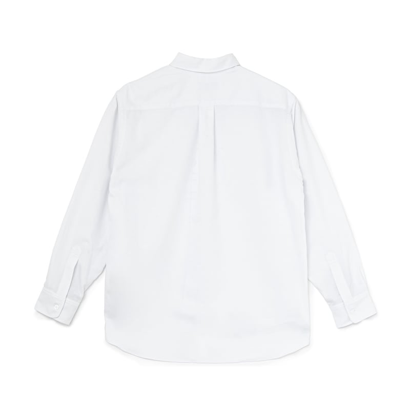 SOL soonerorlater / OUTLINE L/S SHIRT / WHITE |