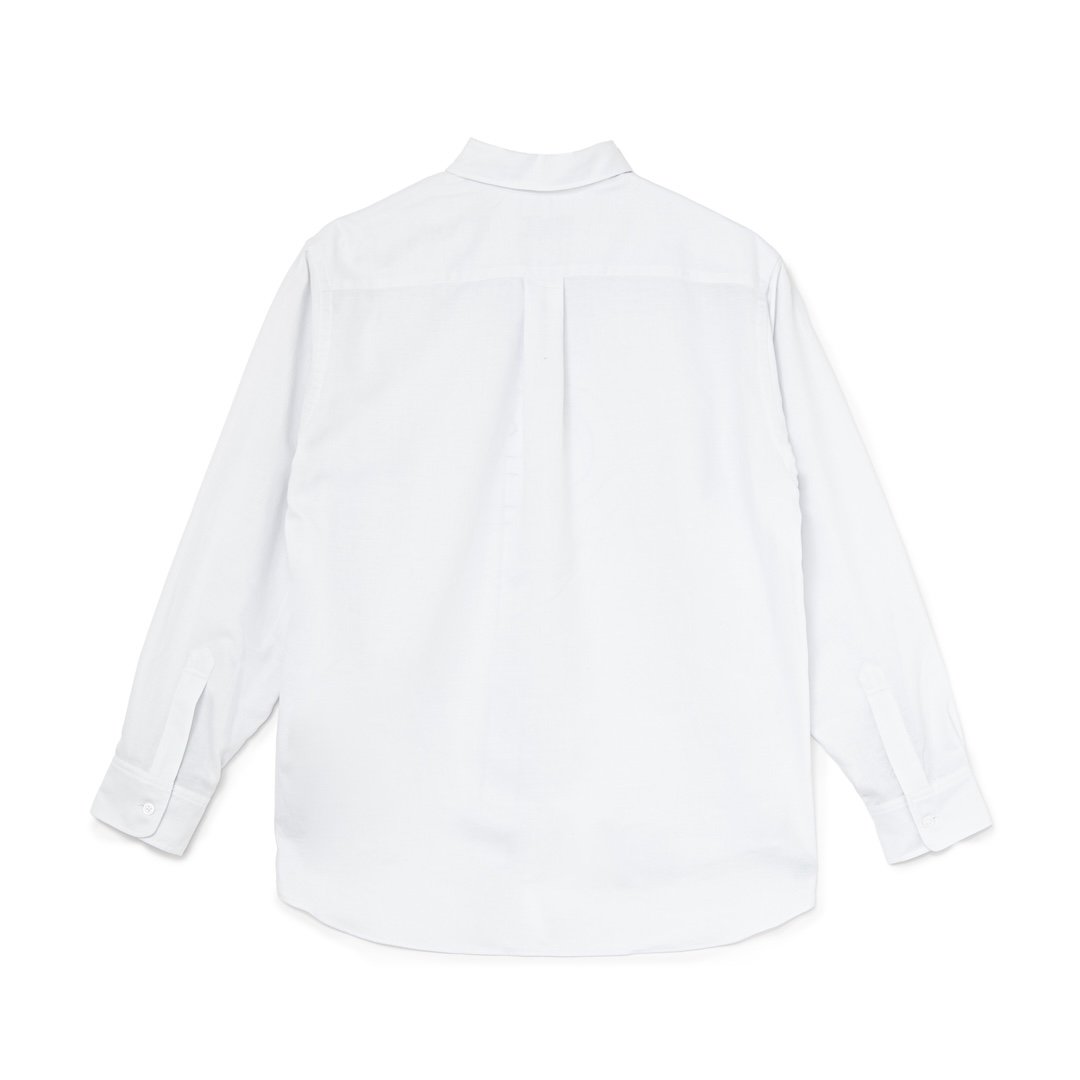 SOL soonerorlater / OUTLINE L/S SHIRT / WHITE |