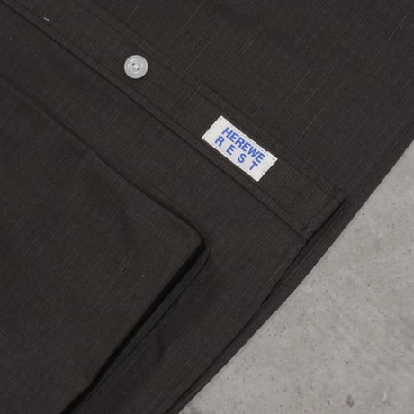 NOROLL / HWR SHIRT / DARKEST BROWN