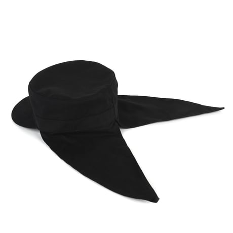 BRAIN DEAD / BANDANA BACK PILLBOX HAT / BLACK