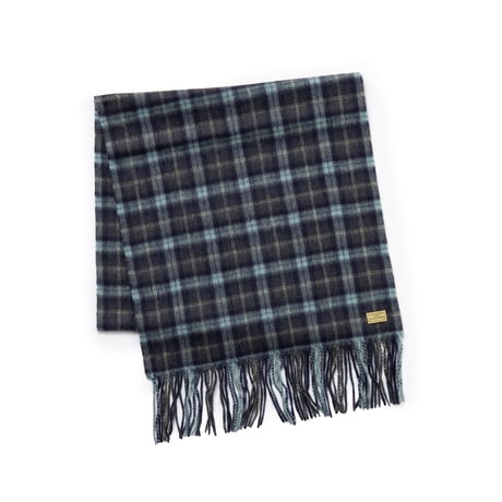 SPECIAL GUEST K.K. / SG CHECK SCARF / GREEN