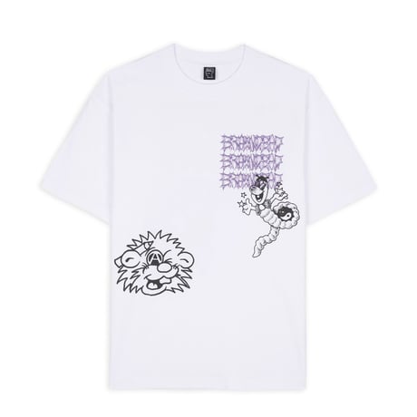 BRAIN DEAD / JIBLETS T-SHIRT / WHITE
