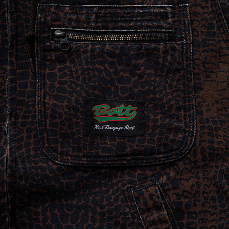 BoTT / HOODED FIELD JACKET / BROWN